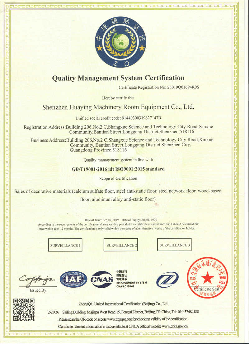 國際質(zhì)量管理體系認(rèn)證